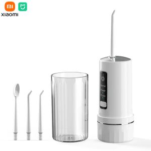 Innehavare Xiaomi Mijia Portable Smart Electric Tooth Cleaner Oral Irrigator Home Dental Scaler Cordless Teeth Tether Fusher Teeth Plack Cleaner