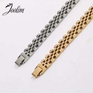 Pulseiras Joolim High End PVD banhado a pulseira de corrente de tanque simples atacado fornecedor de transporte direto