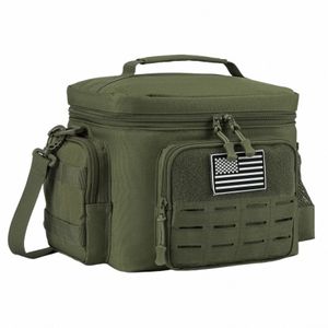 Taktische Lunchbox für Männer, Militär-Hochleistungs-Lunch-Tasche, Arbeit, auslaufsicher, isoliert, langlebig, Thermo-Kühltasche, Mahlzeit, Cam, Picknick, D1C6 #