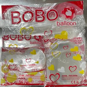 Tillbehör 50st Bobo Balloon Clear Ballon Transparent Bubble Ball behöver sträcka 10 12 18 20 24 36 tum för bröllopsfödelsedagsheminredning