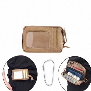 Tactical Wallet Card Bag Waterproof Card Key Holder Mey Bolsa Pack Outdoor Militar Multifuncti Wallet Cintura Bag para Caça F2Vb #