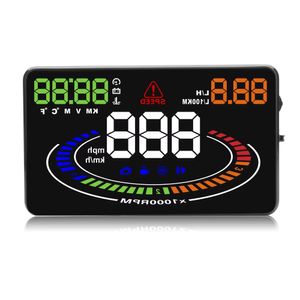 5.5" Big Screen 2D HUD Car Head Up Display OBD2 Safe Driving Projector