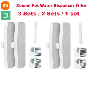 Kontrola oryginalna Xiaomi Mijia Smart Pet Water Dispenser Zestaw Zestaw Drink Fontanna Automatyczna ciche filtr sterylizacyjny dozownika wody