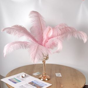 10шт/лот настоящий страуси -перо розовый для ремесел свадебные декор. Слеивание Стол Стол Стол Стол. Центральные