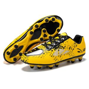 Мужские футбольные туфли детские футбольные сапоги Женские футбольные бутсы Antiskid Chaussure Football Shoes Clits Outdoor Cronters