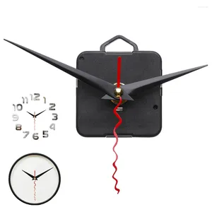 Bordklockor 1 Set Quartz Clock Parts Tystnad Viktigt ersättningsverktyg Motstånd Mekanism Hour/Minute/Second Bell Accessories Heminredning