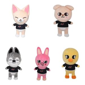 Nova boneca skzoo brinquedo de pelúcia para crianças errantes Leeknow Hyunjin presente