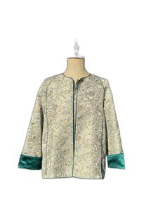 Handcrafted Silk Blouse for Women - Spring indo western dress with Embroidery, Perfect for Actress and Fashionable Outfits