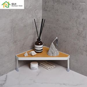 Haczyki Trójkąt pulpitu Iron Art Shelf wielofunkcyjny wykończenie łazienki toaleta kuchenne zestaw do przechowywania herbaty
