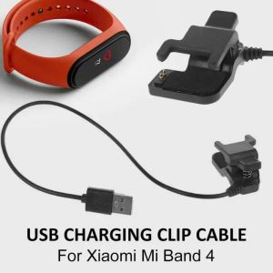 1 ~ 10 st laddningsdockkabel för MI Band 4 Ersättningsladdladdare Xiomi Mi Band4 Mi4 4 Global NFC Adapter Smart