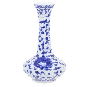 Vasos Pequeno Vaso Azul e Branco Cerâmica Decorações de Casamento Porcelana Flor de Cerâmica