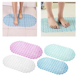 Banyo Paspasları 67x37cm PVC vantuzlu kaymaz mat emme bardağı sabunu