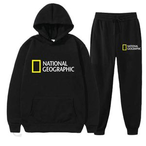 National Geographic Channel Sportswear Mens Spring and Autumn Two Piece Set56zl5viygtk2