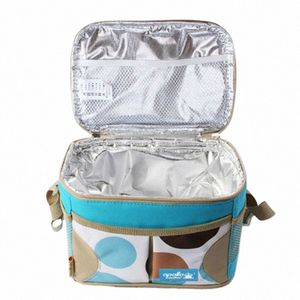 Apollo isolado saco térmico Cooler Bag Portable Cooler lancheira lancheira saco de gelo Bolsa Termica 600D folha de alumínio gelo q4ZW #