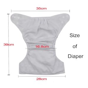 Baby Washable Reusable Real Cloth Pocket Eco-friendly Nappy 2024 New Design Diaper Cover Wrap One Size Cloth Nappy