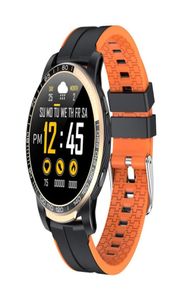 Luxury GW20 Smart Watches Armbands Män kvinnor Bluetooth Call Hear Rate Rate Weather 30 Days Standby Sports Smartwatch för ANDR1605570