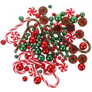 Vases Acrylic Christmas Candy Filler Xmas Decorations Tall Bead Curtain Decorative Ornaments Luxury