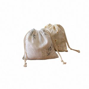 Mulher jóias cosméticos margarida armazenamento bolsa string saco bonito pequena moeda bolsa diy drawstring saco de viagem à prova de poeira bolsas w2xw #