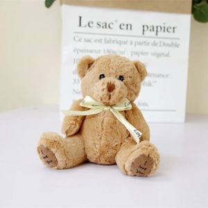 18 cm 1pc niedliche Bärenpuppen Schöne Teddybär ausgestopftes Spielzeug Soft Bear Toy Boys Mädchen Geburtstag Brinquedos Hochzeitsgeschenke