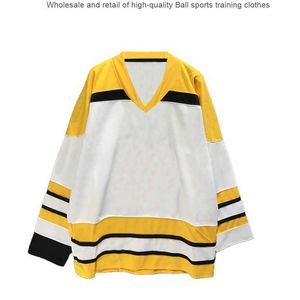 Maglia da hockey su ghiaccio Squadra sportiva Traspirante Competizione Allenamento sublimato