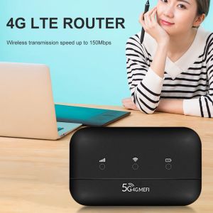 Router 4G portatile LTE 150 Mbps Router WiFi ad alta velocità WiFi 3000Mah Pocket Hotspot Wide Copertura per l'ufficio di viaggio domestico