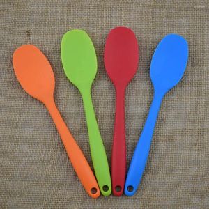 Colheres de silicone cozinha bakeware utencil e colher ferramentas de cozinha mutfak aksesuarlari utensílios utensilio de cozinha