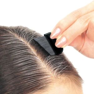 Caneta japonesa de tintura de cabelo, preta, marrom, instantânea, cobertura de raiz cinza, creme, caneta bastão, cobertura temporária rápida, cabelo branco