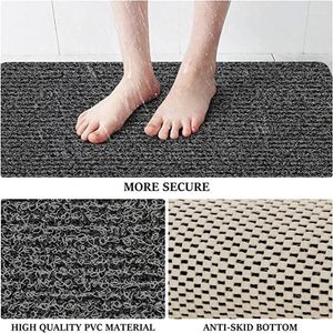 Bath Mats For Shower With Mat Tub Non-slip Quick Bathmat Bathtub Loofah Drying Drain Bathroom