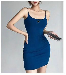 2024 여성 의류 캐주얼 드레스 짧은 소매 여름 여자 드레스 카미솔 스커트 아웃복 슬림 스타일 버지 디자이너 레이디 섹시 드레스 A012