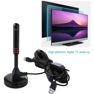 Antenna TV HD portatile HD Digital HD ANTENNA TV digitale HD HD con amplificatore DVB-T2 Risposta rapida Antenna esterna interna