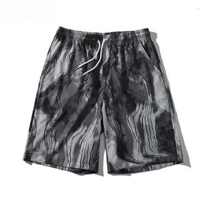 Shorts maschile comodi casual inchiostro alla moda inchiostro Summer Beach abbiglia