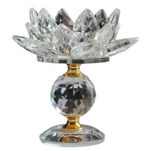 Candle Holders Block Lotus Flower Metal Feng Shui Decor Home Decor Big Tealight Stand Holder Candlestickswhite9356052