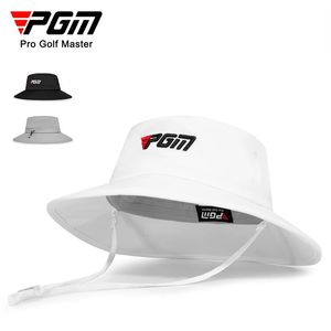 PGM Männer Golfhut Verstellbarer Windschutzkappe Taille Sweatabsorbing Band Fisherman Hats MZ059 240416