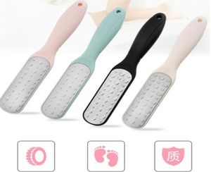 Hela fotbehandlingsfiler Callus Remover rostfritt stål Fötter Rasp Dual Sided Professional Pedicure Tools Premium Scrubber KD9642115