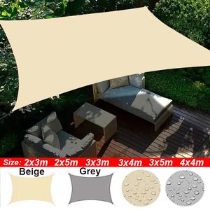 Außen-Markisen wasserdichte Sonnenschatten Segel Garten Canopi für Terrasse Auto Canvas Markisen Rechteck Pool Sonnenschild Segel Segel 5 240417