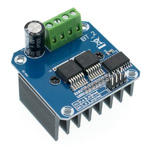Double BTS7960 43A H-Bridge Модуль водителя/ DIY Smart Car Current Diagnostic для Arduino