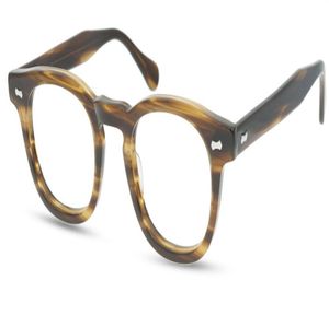 Varumärkesdesigner Eyeglass Frame Round Myopia Eyewear Optical Glasses Retro Reading Glasses American Style Men Women Spectacle Frames9784399