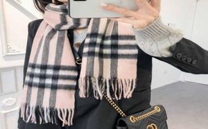 High Quality Luxury Winter Top Cashmere Scarf Classic Plaid Printing 2020 Large Check Scarves Fashion Scarfs 30180CM7171403