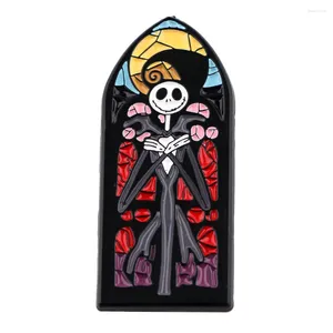 Brooches Halloween Horror Movie Jewelry Pins For Backpacks Lapel Enamel And Badge Bags Accessories Gifts Friends