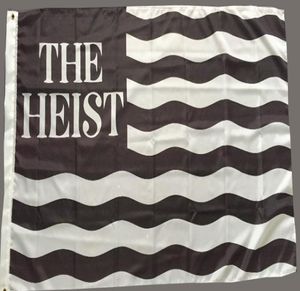Custom The Heist Stripe Flags Retail Cheap 100 Polyester Banners Advertising Hanging Flying Indoor Outdoor 2589349
