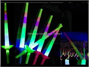 Other Event Festive Party Supplies Home Garden Drop Delivery 2021 Telescopic Glow Sticks Flash Up Toy Fluorescent Sword Concert 4498711