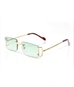 Pawes Glasses Frame Men Sunglasses Gold Rimless Eyeglasses for Man Reflective Clear Lens Prescription Spectacles 98016824031