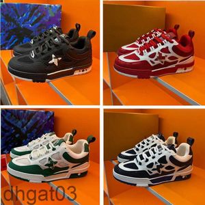 Scarpe da sneaker di design skate uomini addestratore di sneaker di lusso Virgil Overlays Platform Platform Platform Platform Sneaker Sneaker Sneaker Casual