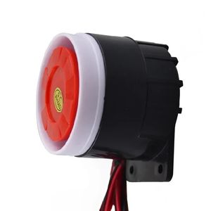 Nuovo corno di allarme del cicalino piezoelettrico Alarmante antieft Wired 12V 24V 220V High Decibel 402 Sirena Air Raid Sirena di polizia - Per piezoelettrico