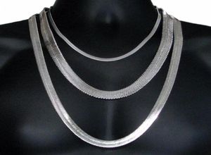 Mens Hip Hop Herringbone Gold Chain 75 1 1 0 2CM Silverguld Färg Hillben Kedja Uttalande Halsband Högkvalitativa smycken288a5577711