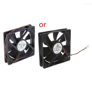 Raccoltra per computer Cuscinetto Fan silenzioso 12025 12 cm per DC 12V AFB1212SH CPU Server Cooler DE