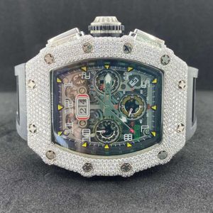 Designer Relógio premium de alta qualidade def Lab Cultivado com estilo de hip hop Diamond Watch New Models