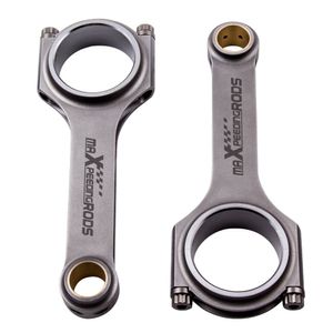 maXpeedingrods 2 Pieces New Racing H-Beam Connecting Rods for Fiat 500 old Model 2 cylinder 126mm ARP 2000 Bolts