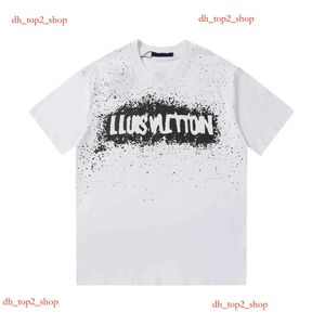 Louiseviution Shirt Lvse T Shirt Designer T Shirt Mens T Shirt Womens Designer Clothing Loose Versatile Trendy Inner T-Shirt M-Xxxl 4566