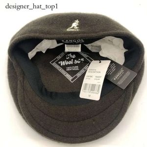 Ball Caps Kangol American Style Kangaroo Designer Wysokiej jakości moda prawdziwa wełniana kapelusz naprzód dla kobiet francuskie malarz jesień i zima beret mężczyźni Women Hats